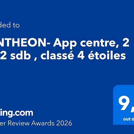 Pantheon- App Centre, 2 Ch, 2 Sdb , Classe 4 Etoiles Nice